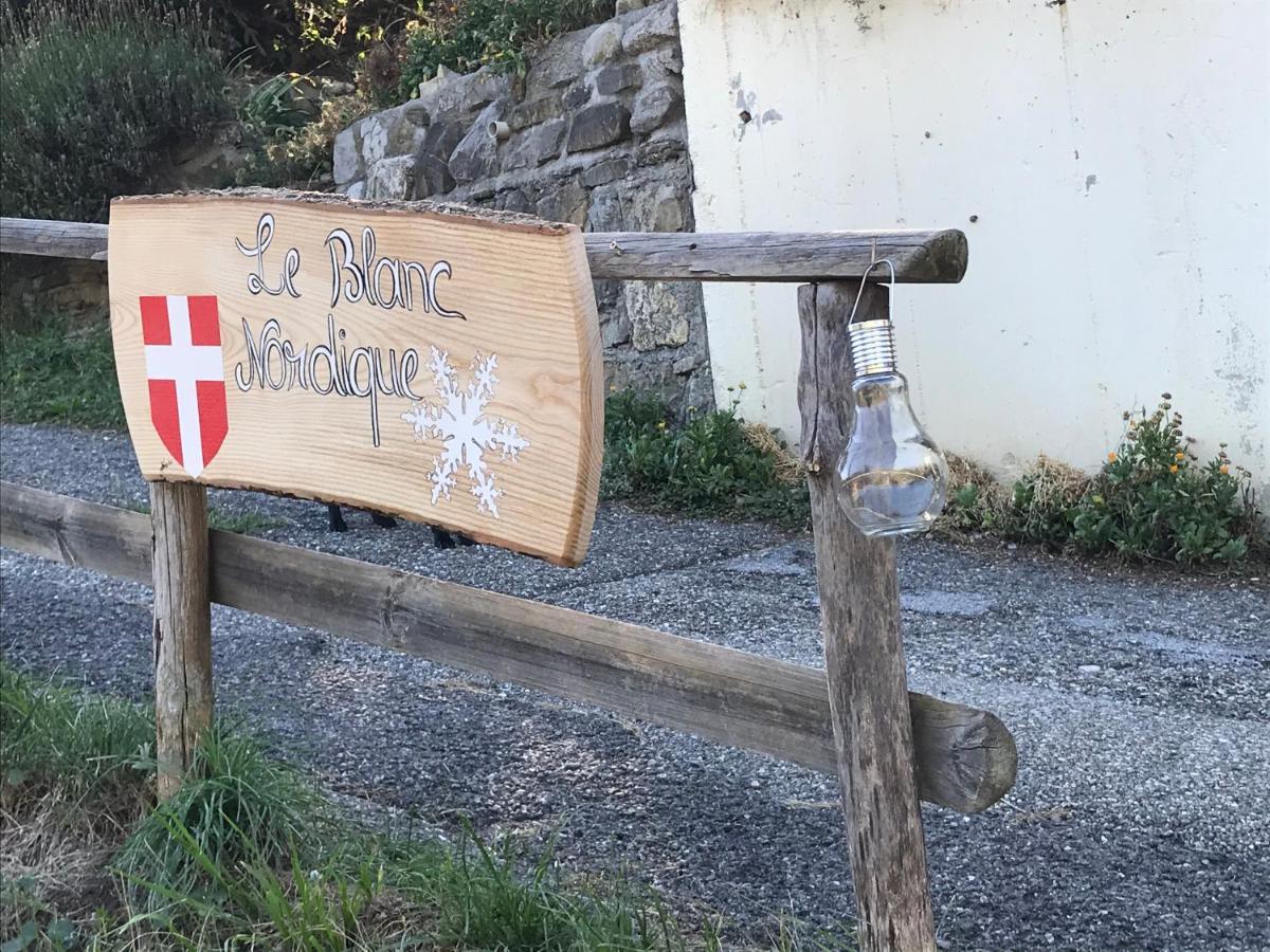 Willa Le Blanc Nordique Le Bouchet-Mont Charvin Zewnętrze zdjęcie