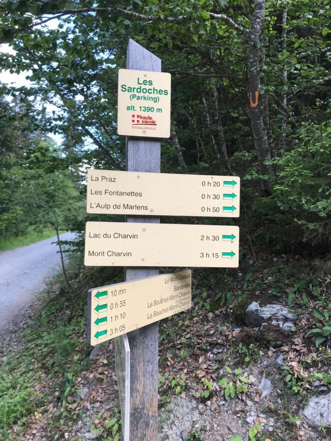 Willa Le Blanc Nordique Le Bouchet-Mont Charvin Zewnętrze zdjęcie